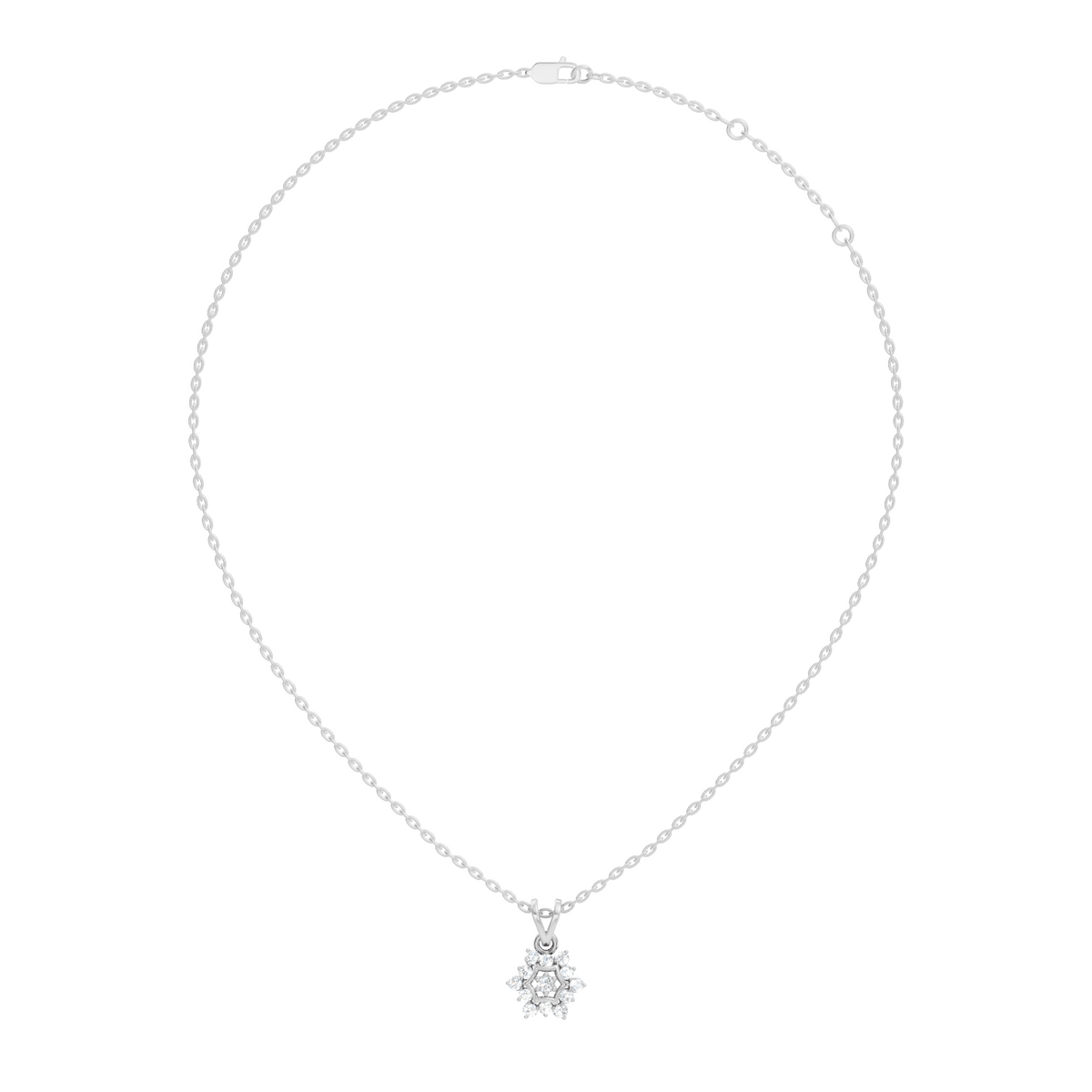 Affordable Diamond Pendant Necklace Handmade Ecofriendly Gift for Women's - HIGHCARAT DIAMONDS