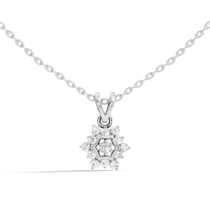 Affordable Diamond Pendant Necklace Handmade Ecofriendly Gift for Women's - HIGHCARAT DIAMONDS