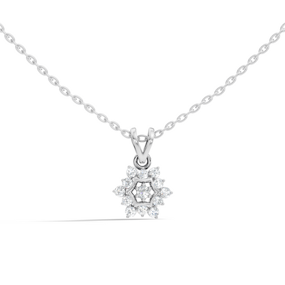 Affordable Diamond Pendant Necklace Handmade Ecofriendly Gift for Women's - HIGHCARAT DIAMONDS