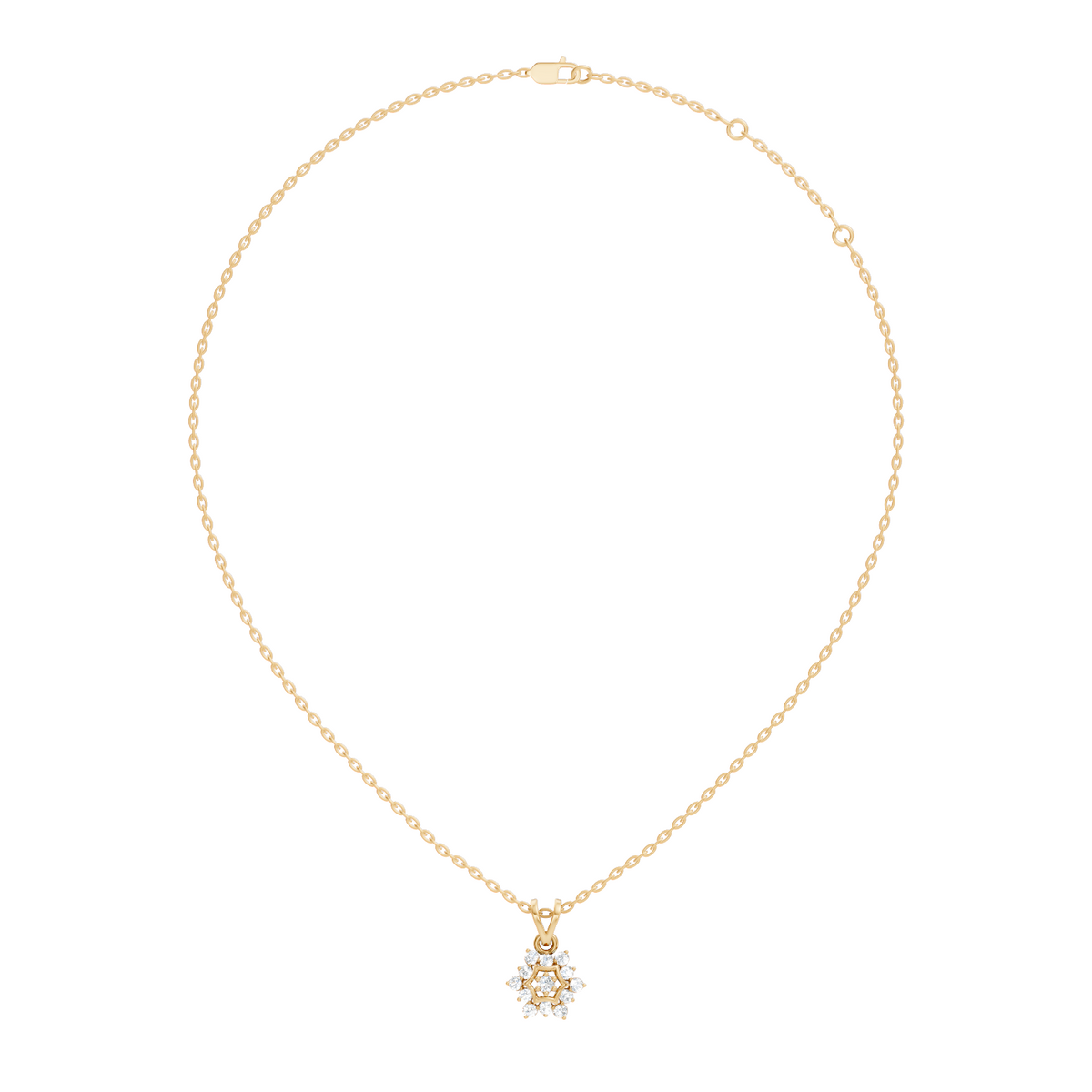 Affordable Diamond Pendant Necklace Handmade Ecofriendly Gift for Women's - HIGHCARAT DIAMONDS