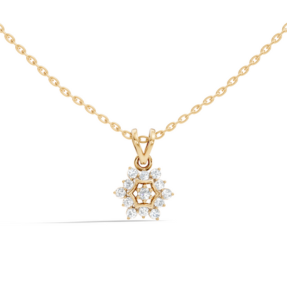 Affordable Diamond Pendant Necklace Handmade Ecofriendly Gift for Women's - HIGHCARAT DIAMONDS