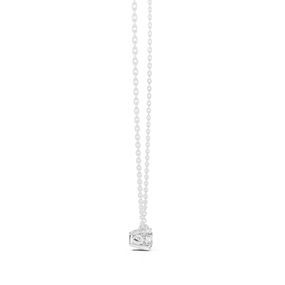 Stunning 10k Solid Yellow Gold Round Shape 0.85 Ct Lab Grown Diamond Pendant For Her