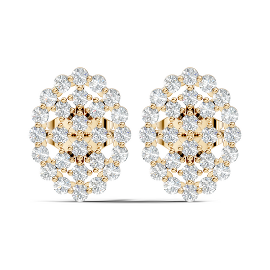 Stunning Natural & Lab grown Round Shape Sparkling Unique Diamond  Anniversary Gift For Her