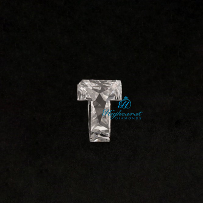 T Shape Lab-Grown Diamond  Brilliant Alphabet Cut for Custom Fine Jewelry & Personalized Gifting - HIGHCARAT DIAMONDS