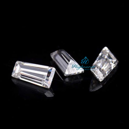 Tapered Baguette Cut White Colorless Lab Grown Antique Diamond Use For Wedding Jewelry