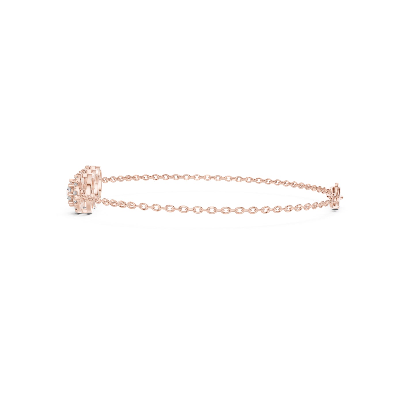 Vintage 1.14Ct Round Cut Lab Grown Diamond Antique Minimalist Perfect  Sparkling Bridesmaid Cuff Bracelet - HIGHCARAT DIAMONDS