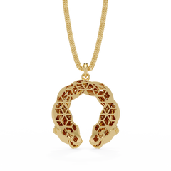 Dual Koi Fish Infinity Lab Grown Diamond Pendant - HIGHCARAT DIAMONDS