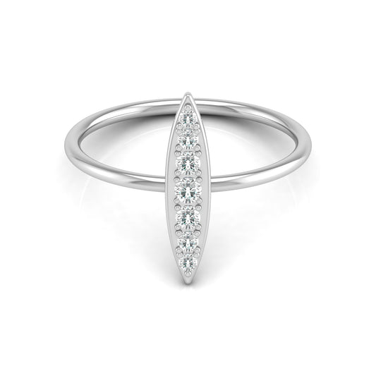 Timeless Elegance 14KT Gold Round Stone Band Ring With Comfort Fit For Womens - HIGHCARAT DIAMONDS