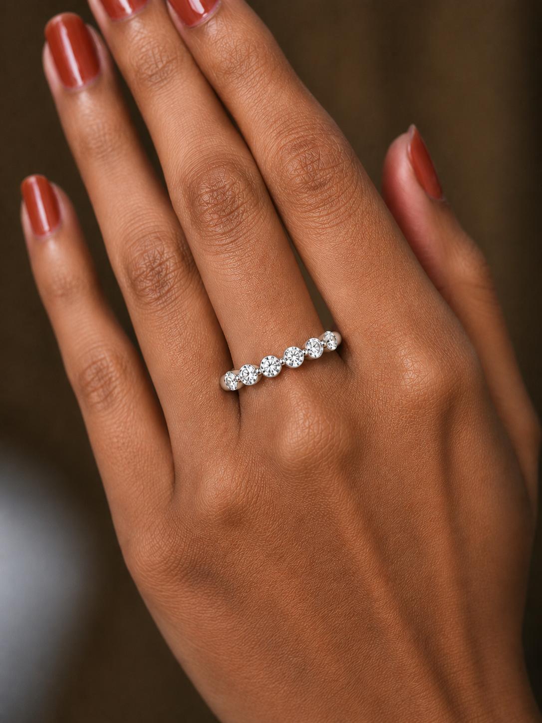 Timeless Shared Prong Diamond Eternity Band In 18K Solid Gold  Bridal Wedding Ring Set - HIGHCARAT DIAMONDS