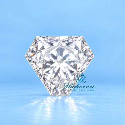 Calf Shape Lab Grown Diamond with Unique Custom Cut Design
