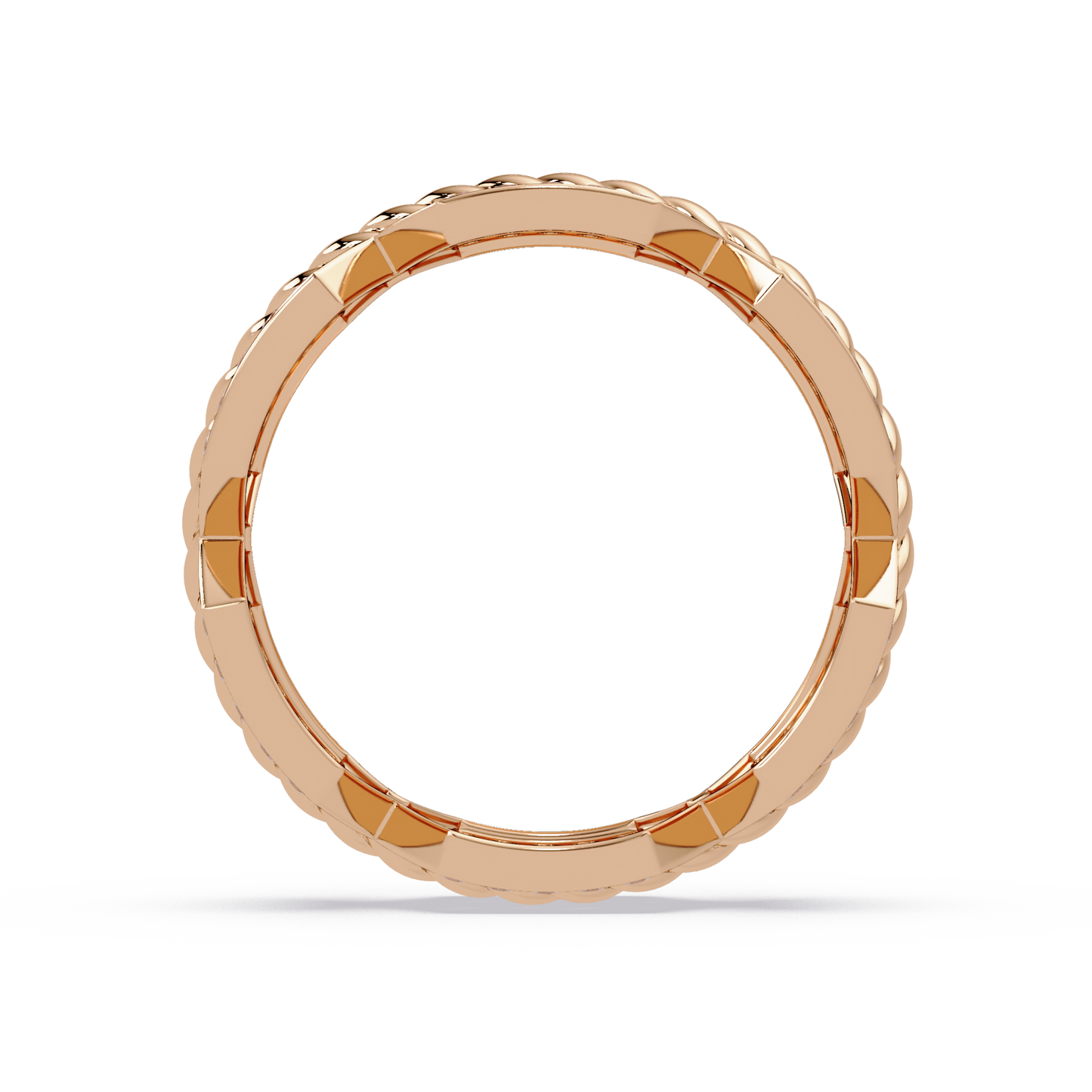 Twisted Rope Lab Grown Diamond Statement Ring - HIGHCARAT DIAMONDS