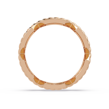 Twisted Rope Lab Grown Diamond Statement Ring - HIGHCARAT DIAMONDS