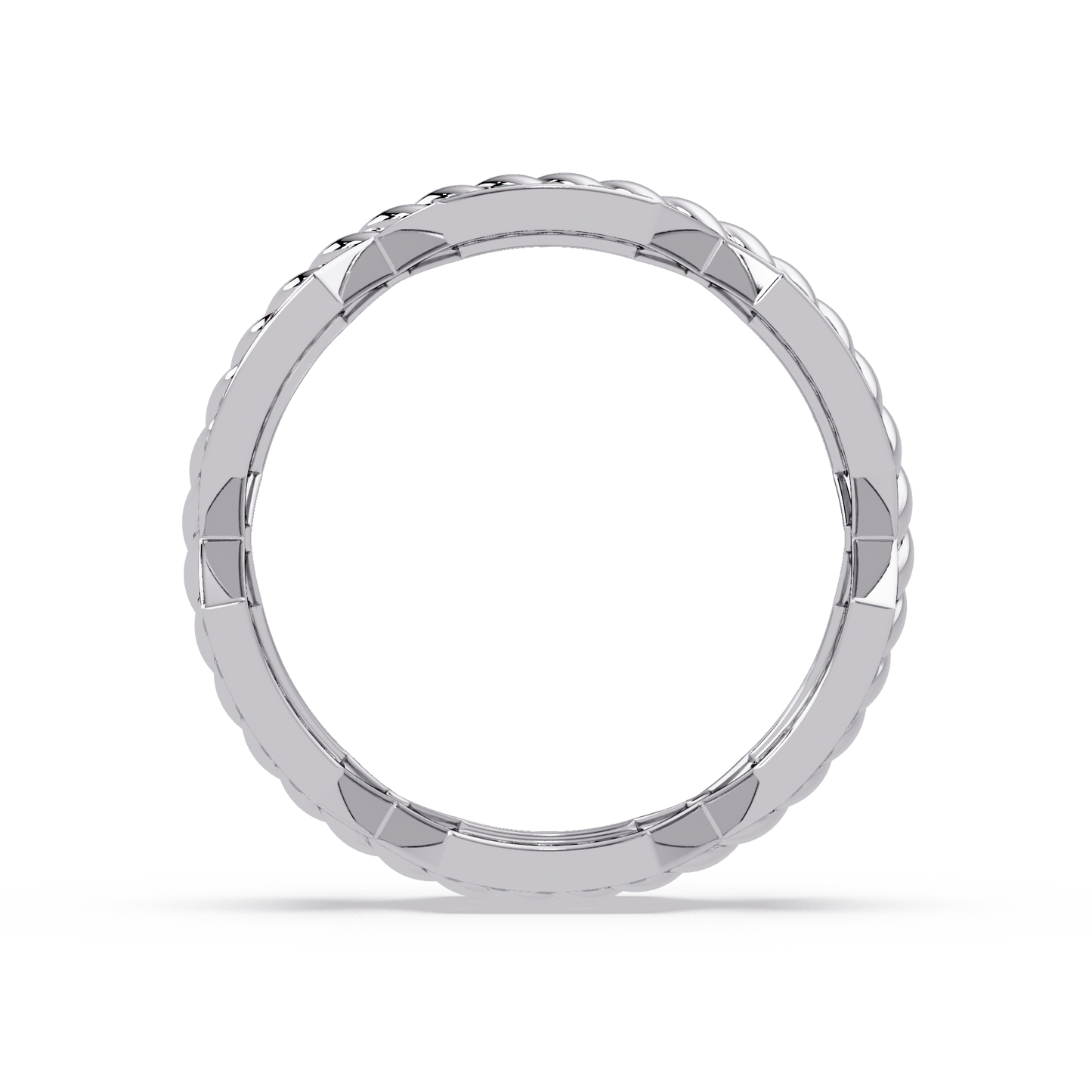 Twisted Rope Lab Grown Diamond Statement Ring - HIGHCARAT DIAMONDS