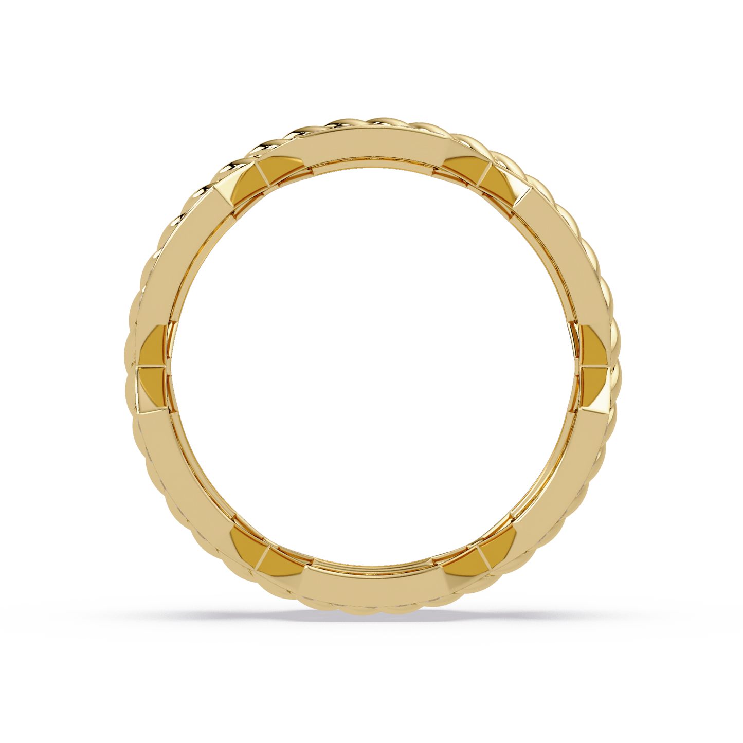 Twisted Rope Lab Grown Diamond Statement Ring - HIGHCARAT DIAMONDS
