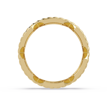 Twisted Rope Lab Grown Diamond Statement Ring - HIGHCARAT DIAMONDS