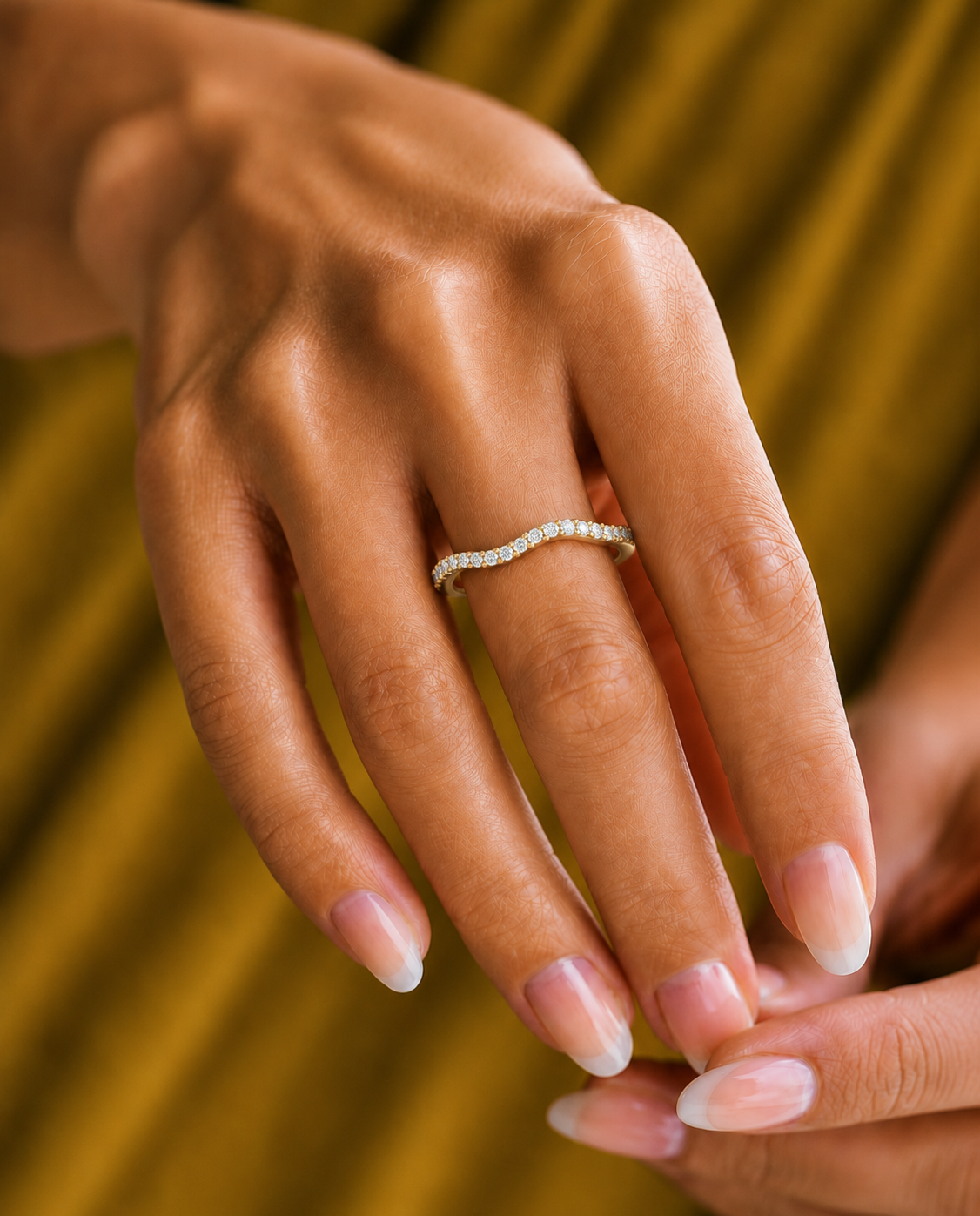 Twisted Round Cut Wedding Diamond Ring for Her Elegant Yet Budget-Friendly in 10KT 14KT 18KT Gold Lab-Grown or Natural - HIGHCARAT DIAMONDS
