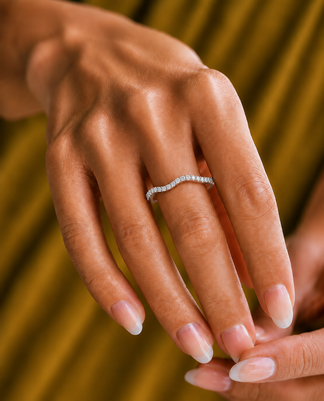 Twisted Round Cut Wedding Diamond Ring for Her Elegant Yet Budget-Friendly in 10KT 14KT 18KT Gold Lab-Grown or Natural - HIGHCARAT DIAMONDS