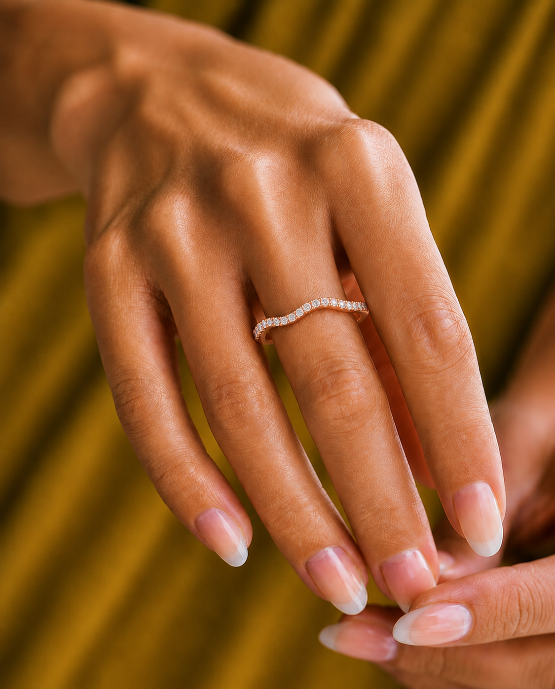 Twisted Round Cut Wedding Diamond Ring for Her Elegant Yet Budget-Friendly in 10KT 14KT 18KT Gold Lab-Grown or Natural - HIGHCARAT DIAMONDS