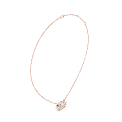 Unique 2.50Ct Marquise Cut Lab Grown Minimalist Dainty Pendant For Her - HIGHCARAT DIAMONDS