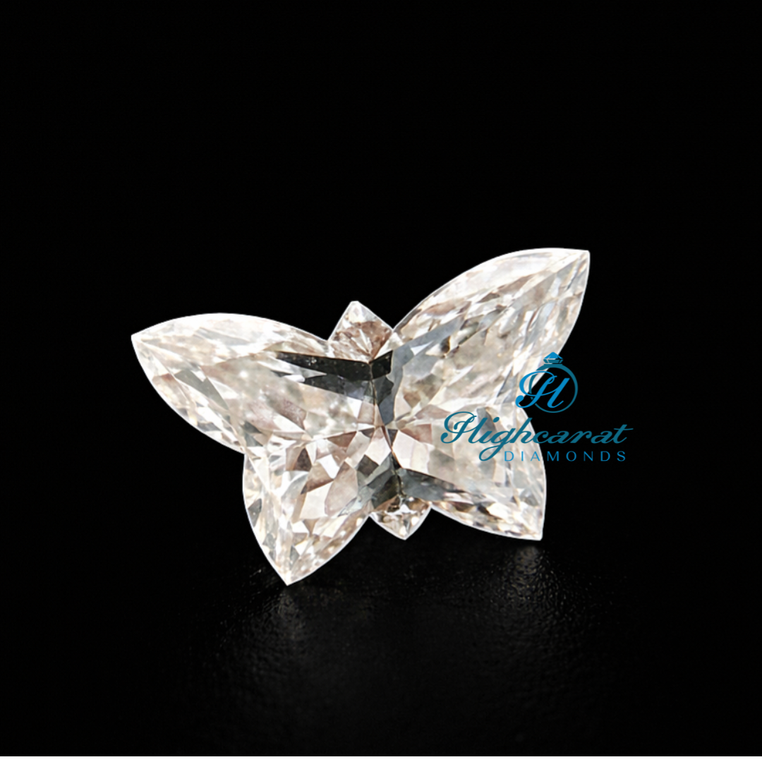 Butterfly Shape Elegant Antique Butterfly labgrown Loose Diamond Collection - HIGHCARAT DIAMONDS