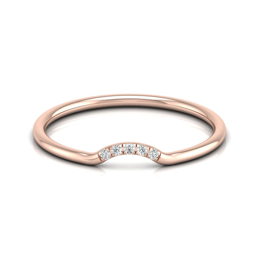 Unique Diamond Wedding Band Ring, Stunning Quality, Affordable Price For Her - HIGHCARAT DIAMONDS