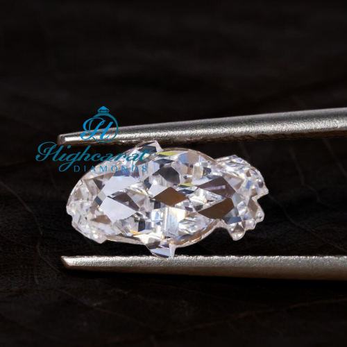 Fish Shape Lab grown Diamond Shinning Eco Friendly Antique Diamond For Vintage Jewelry - HIGHCARAT DIAMONDS