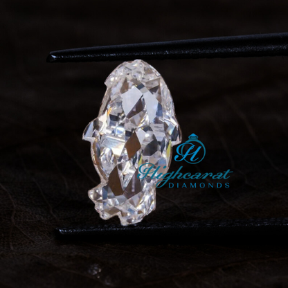 Fish Shape Lab grown Diamond Shinning Eco Friendly Antique Diamond For Vintage Jewelry - HIGHCARAT DIAMONDS