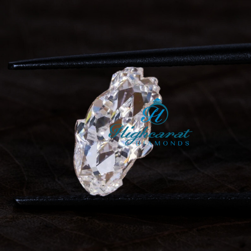 Fish Shape Lab grown Diamond Shinning Eco Friendly Antique Diamond For Vintage Jewelry - HIGHCARAT DIAMONDS