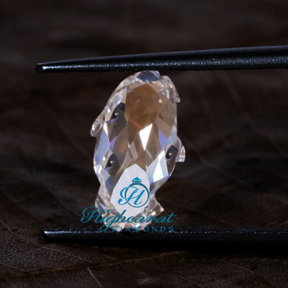 Fish Shape Lab grown Diamond Shinning Eco Friendly Antique Diamond For Vintage Jewelry - HIGHCARAT DIAMONDS