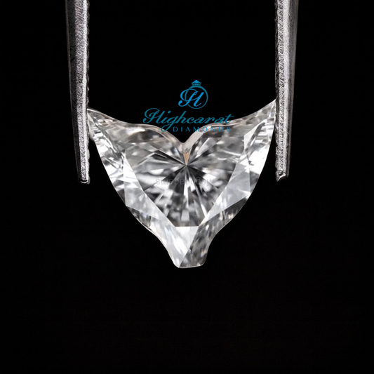 Fish Tail Cut Lab grown Diamond Unique Fancy Style For Engagement Ring & Fine Jewelry Making - HIGHCARAT DIAMONDS