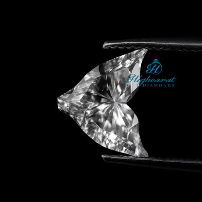 Fish Tail Cut Lab grown Diamond Unique Fancy Style For Engagement Ring & Fine Jewelry Making - HIGHCARAT DIAMONDS