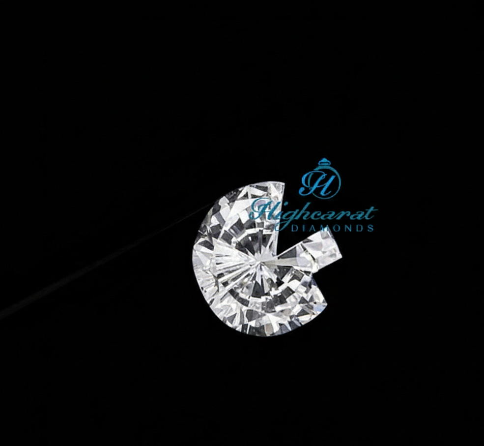G Shape Loose Lab Grown Diamond Sparkling Latest Alphabetical For Pendant Style - HIGHCARAT DIAMONDS
