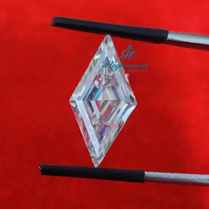 Certified Kite Cut Lab Grown Diamond showcasing modern symmetry and clean lines