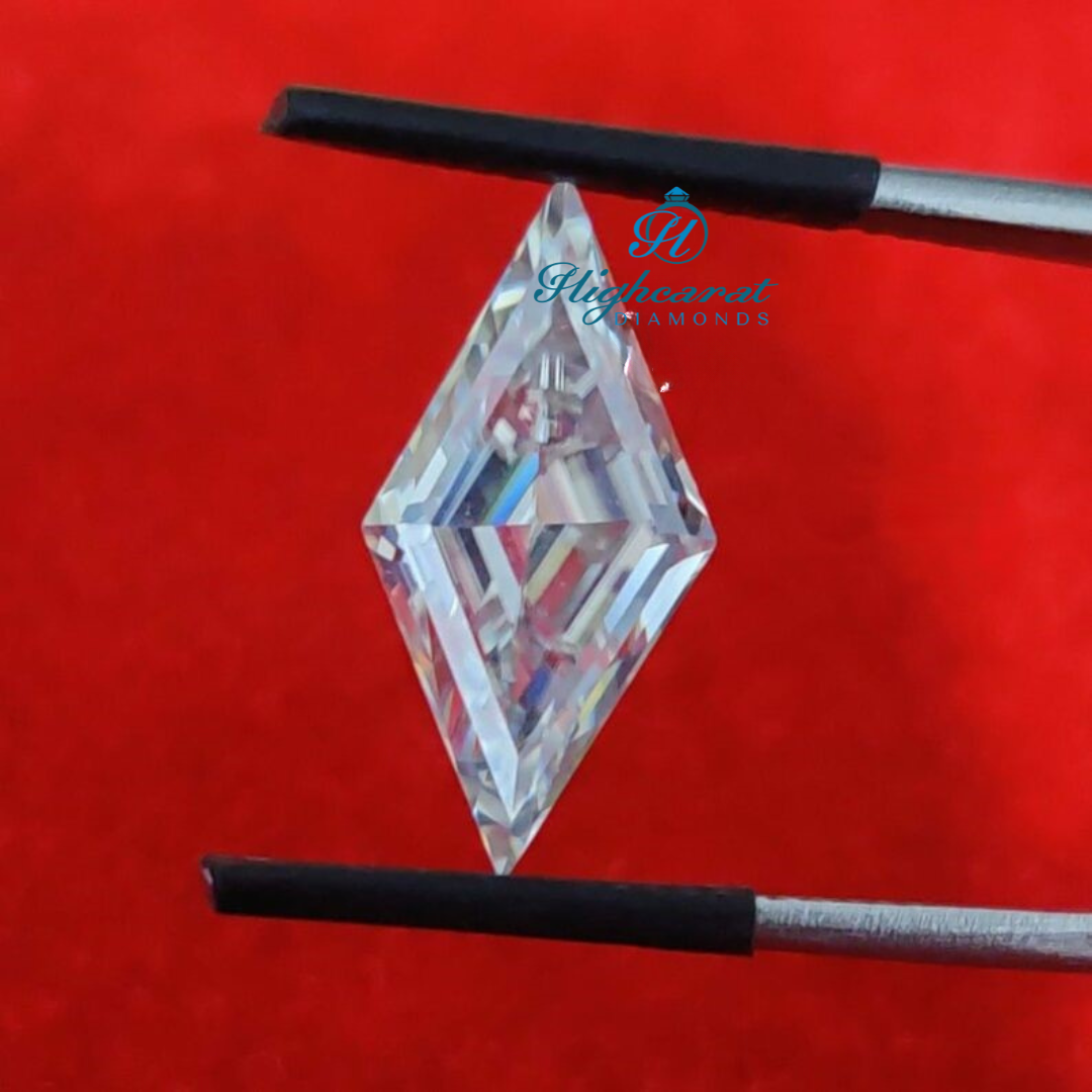 Fancy Kite Cut Loose Diamond featuring angular contours and reflective brilliance