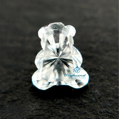 Teddy Bear Lab-Grown Diamond Perfect For Pendant Luxury Meets Playful Use For Custom Jewelry - HIGHCARAT DIAMONDS