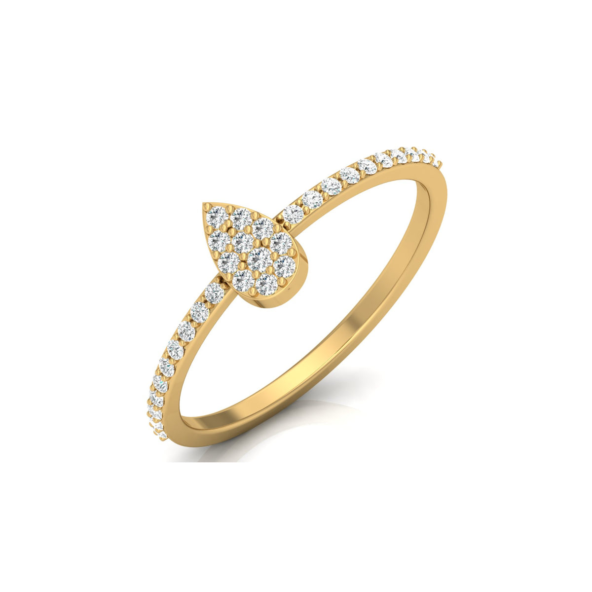 Unique Wedding Band Ring In lab Or Natural Diamond Affordable Luxury For Every Bride - HIGHCARAT DIAMONDS