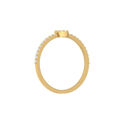 Unique Wedding Band Ring In lab Or Natural Diamond Affordable Luxury For Every Bride - HIGHCARAT DIAMONDS