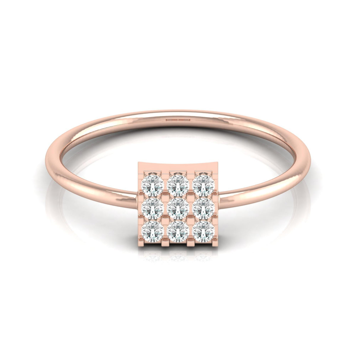 Unisex Diamond Ring for Wedding and Special Occasions 18K Solid Gold - HIGHCARAT DIAMONDS