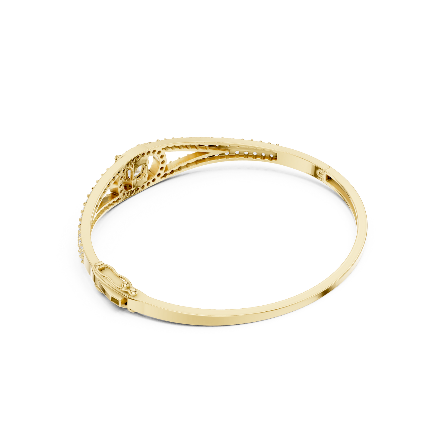 Vintage 3.16CT Round Cut Lab Grown Diamond Minimalist Party Wear Bracelet - HIGHCARAT DIAMONDS