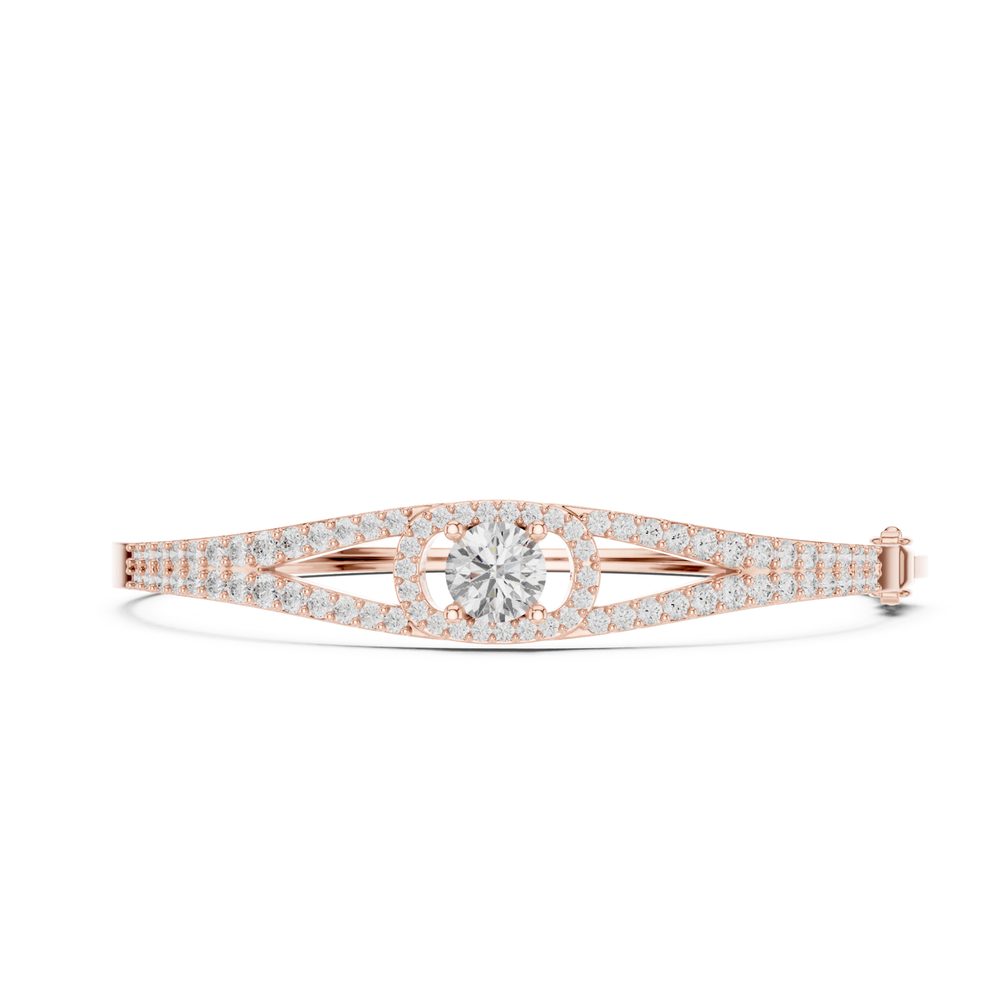 Vintage 3.16CT Round Cut Lab Grown Diamond Minimalist Party Wear Bracelet - HIGHCARAT DIAMONDS