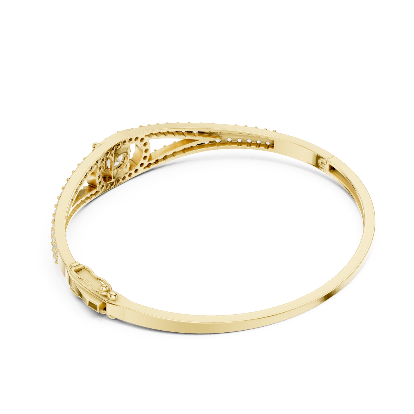 Vintage 3.16CT Round Cut Lab Grown Diamond Minimalist Party Wear Bracelet - HIGHCARAT DIAMONDS