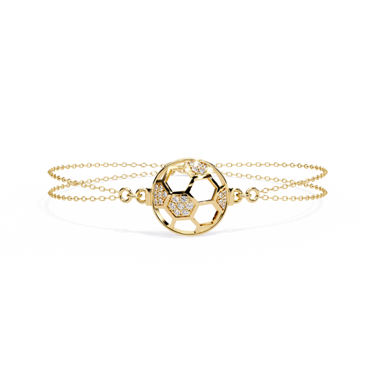 Vintage Circle Shape Round Cut Diamond Elegant Dainty Minimalist Statement Daily Wear Cuff Bracelet For Her - HIGHCARAT DIAMONDS