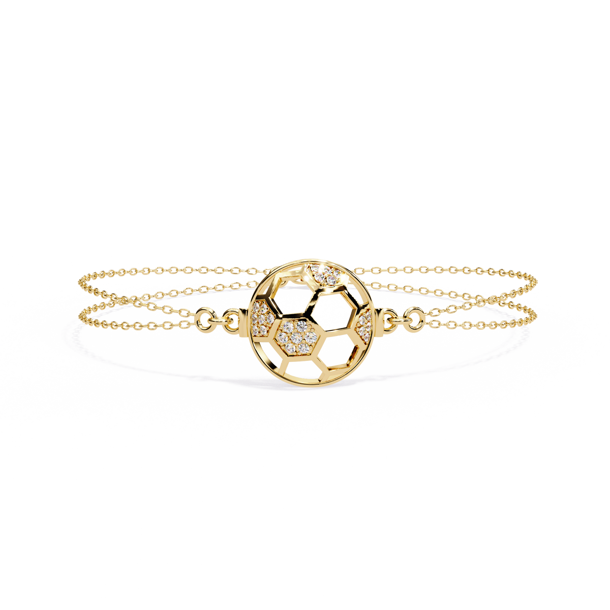 Vintage Circle Shape Round Cut Diamond Elegant Dainty Minimalist Statement Daily Wear Cuff Bracelet For Her - HIGHCARAT DIAMONDS