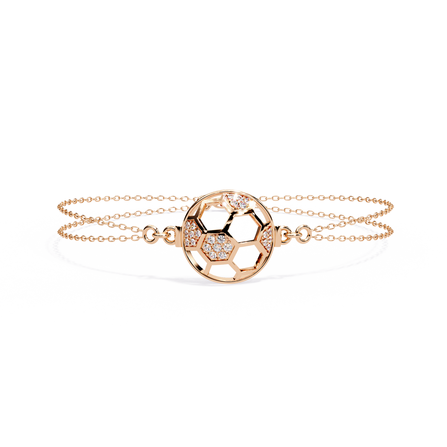 Vintage Circle Shape Round Cut Diamond Elegant Dainty Minimalist Statement Daily Wear Cuff Bracelet For Her - HIGHCARAT DIAMONDS