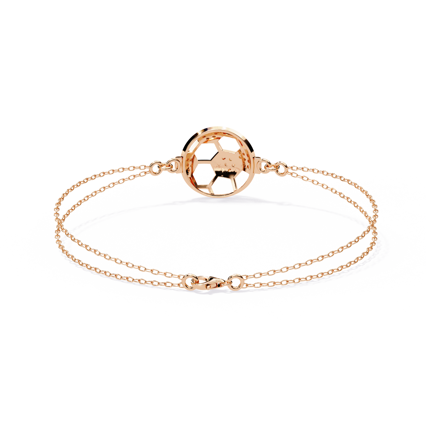 Vintage Circle Shape Round Cut Diamond Elegant Dainty Minimalist Statement Daily Wear Cuff Bracelet For Her - HIGHCARAT DIAMONDS