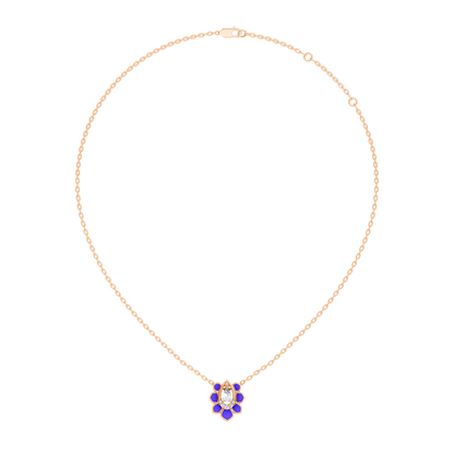 Vintage Pear Cut Labgrown Diamond Pendant With 14K White Gold Delicate Minimalist Jewelry For Her