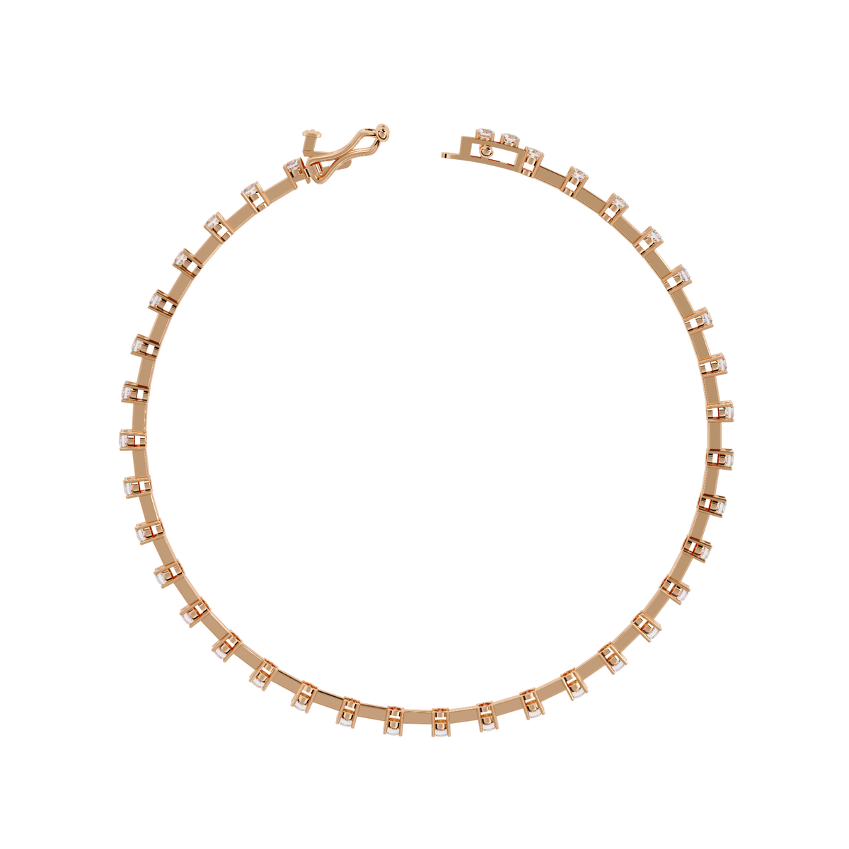 Vintage Round Cut High Quality Diamond Antique Stackable Handmade Sparkling Tennis Bracelet Gift For Women's - HIGHCARAT DIAMONDS