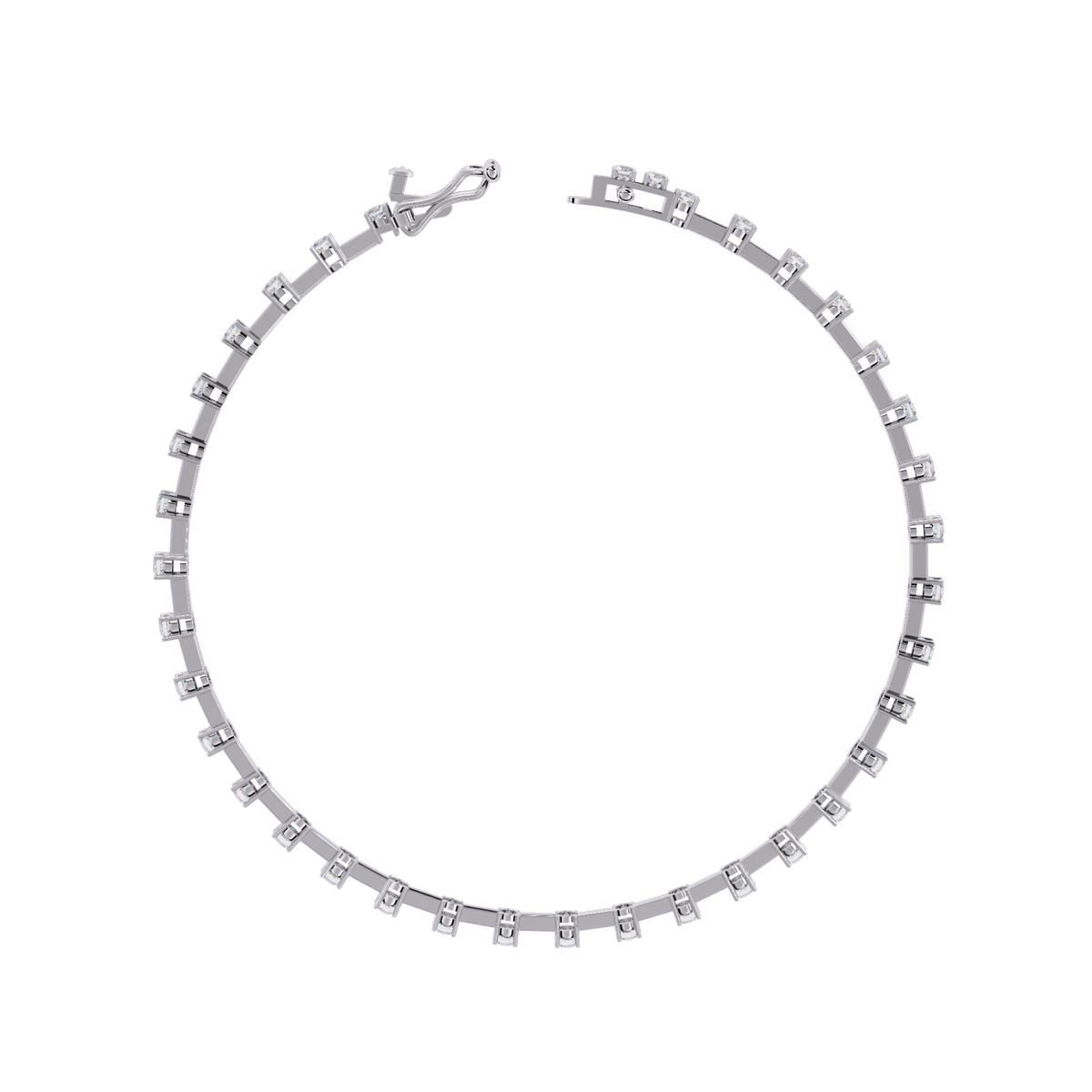 Vintage Round Cut High Quality Diamond Antique Stackable Handmade Sparkling Tennis Bracelet Gift For Women's - HIGHCARAT DIAMONDS
