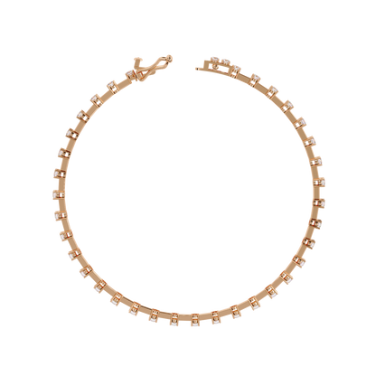 Vintage Round Cut High Quality Diamond Antique Stackable Handmade Sparkling Tennis Bracelet Gift For Women's - HIGHCARAT DIAMONDS
