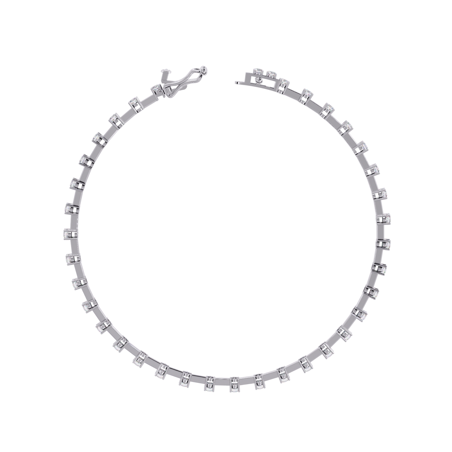 Vintage Round Cut High Quality Diamond Antique Stackable Handmade Sparkling Tennis Bracelet Gift For Women's - HIGHCARAT DIAMONDS
